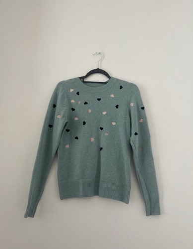 Oasis blue jumper with heart - oasis,