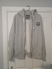 Womens Size 2xl Soul Cal Grey Zip Hoody
