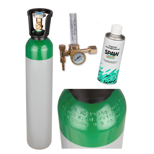 Argon gas bottle - bottle, tig