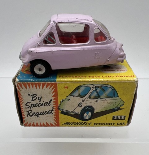 Corgi 233 heinkel economy car - heinkel,