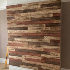 1sqm New Pallet Wood Cladding