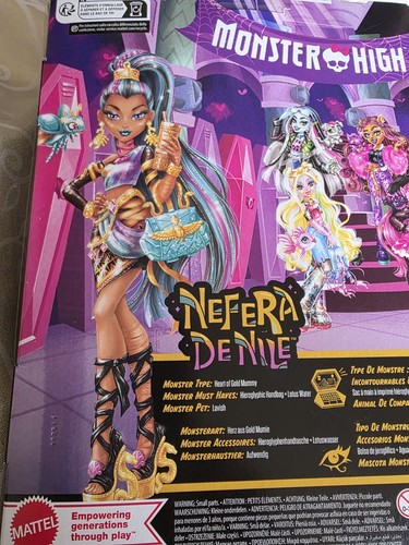 Monster high nefera - de, nile