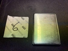 Ww2 Cigarette Case Etched Piece Map United Kingdom Travel Souvenir Curios