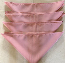 Napkins serviettes x 4 Pink