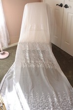 White Sheer Curtain Panel