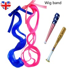 Inflate Baseball Bat Wig for Harley Quinn Suicide Fancy Dress Halloween Costome