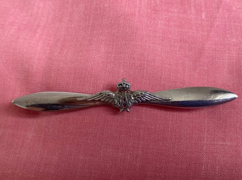 Vintage wwii silver coloured - silver,