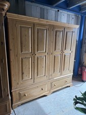 Large Solid Pine Wardrobe
