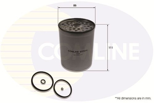 Comline fuel filter element - fuel,