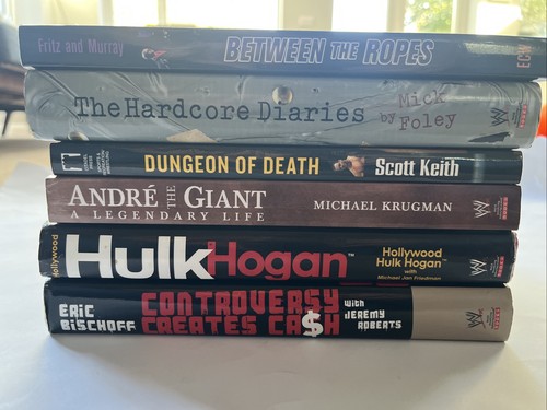 Bundle wwf wrestling books - of,