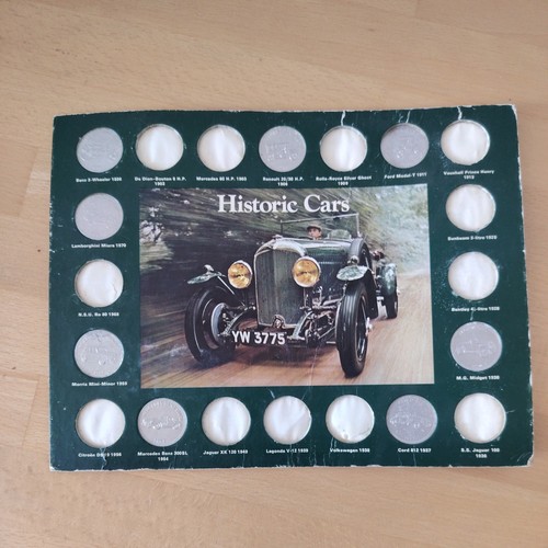 Historic cars from shell coin - cars,