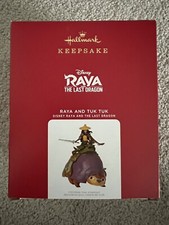 2021 NEW Hallmark Christmas Ornament Raya and the Last Dragon Tuk Tuk Disney