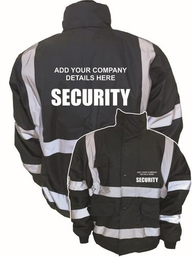 Personalised black security - personalised,