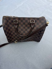 Louis Vuitton LV Monogram Speedy Bandouliere 30  CA4078 Damier Brown