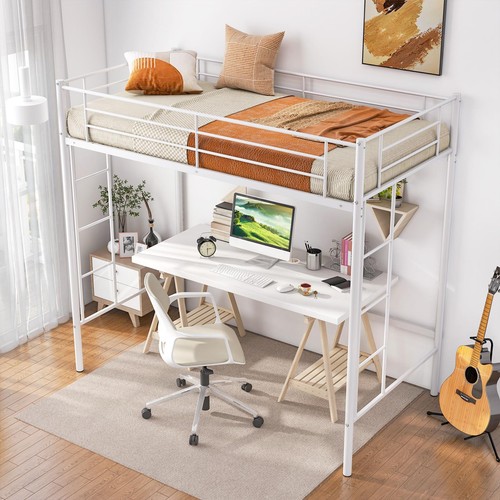 Metal loft bed - loft,