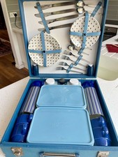 Vintage retro picnic - vintage, set