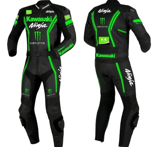 New man racing leather - new,