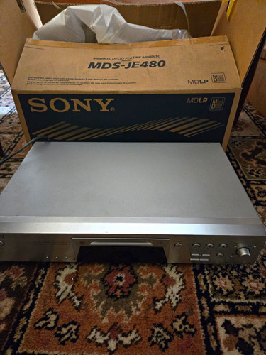 Sony mds je480 mdlp - sony, minidisc