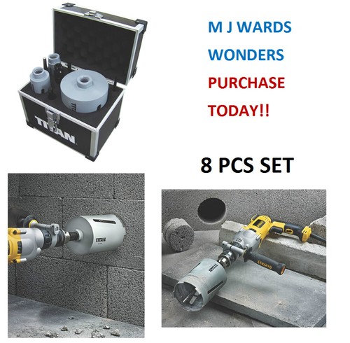 Titan diamond core drill - core, 8