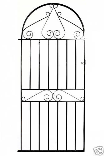 Metal arched garden - metal,
