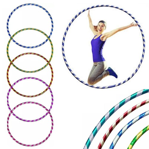 Colorful glitter hula hoops - glitter,