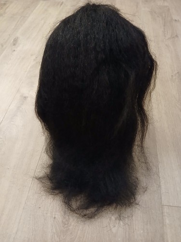 26inch wig black real hair - real,