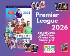 Topps Premier League 2025/26 2026 - SPECIAL CARDS - #1 - #450 / CK / HOF