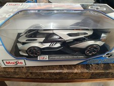 Maisto 1/18 Scale Diecast Lamborghini Lambo V12 Vision Gran Turismo Model Car