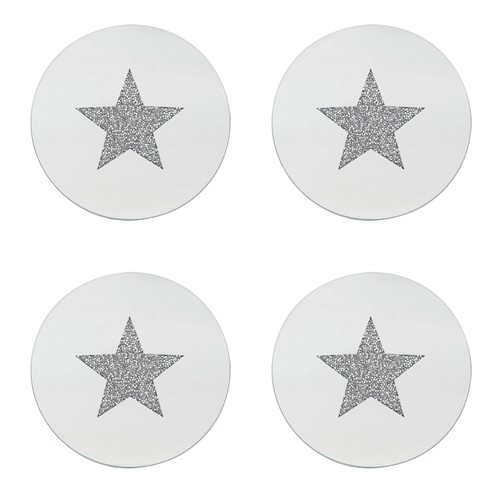 4pc diamante crystal star - diamante,