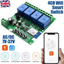 4CH Wireless WiFi RF Smart