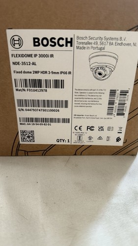 New bosch flexidome - bosch, ip
