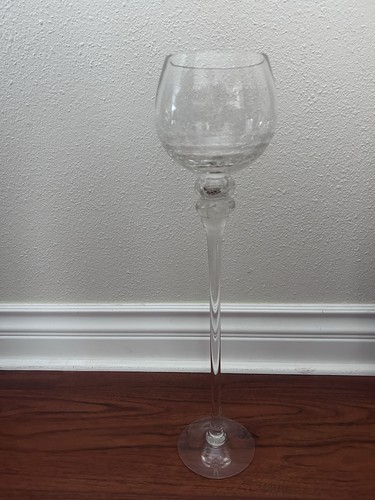 Stemmed tall glass round - tall,