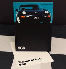 1994 PORSCHE 968 COUPE CABRIO & CS HARDBACK SALES BROCHURE PROSPEKT BOOK