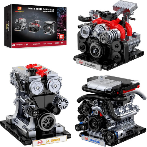 Mini engine model kit - 3-in-1,
