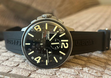 u boat capsoil italo fontana 8111/B chronograph black rubber 45mm men's watch