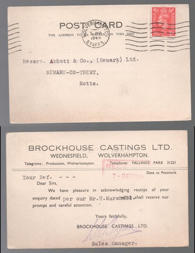 1949 kgvi brockhouse castings - 1949,