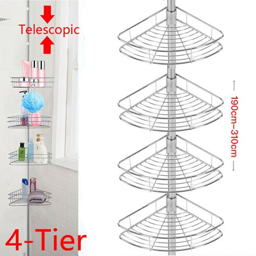 Tier telescopic bathroom - telescopic,