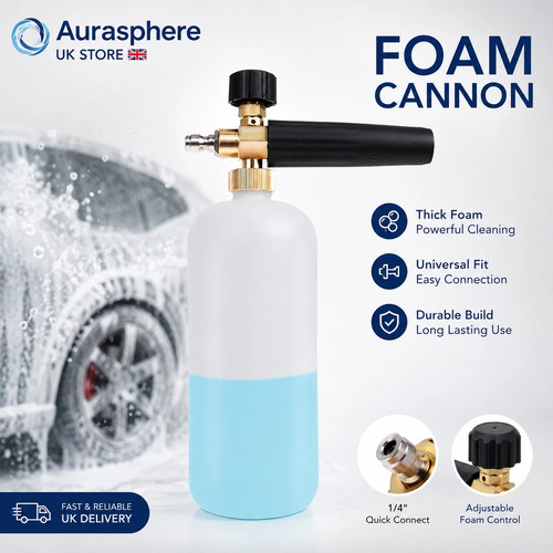 Quick release snow foam - 1/4",