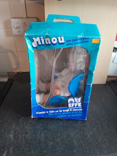 Vintage minou doll - vintage,