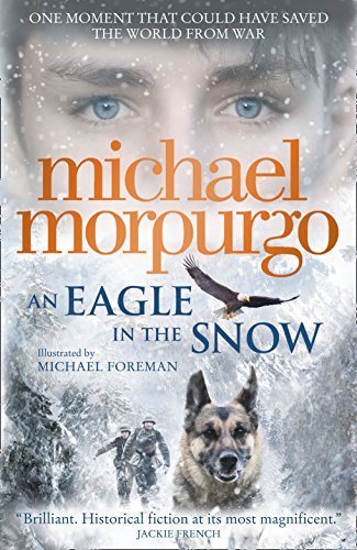 Eagle the snow by - an,