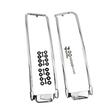 Chrome Saddlebags Lid Top Guard Rail For Harley Touring Road Street Glide 14-23
