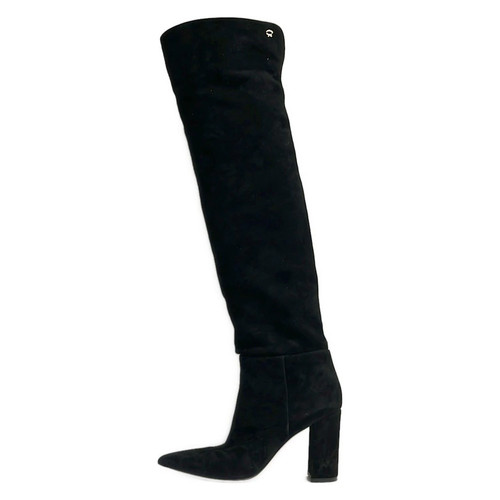 Gianvito rossi black suede - black,