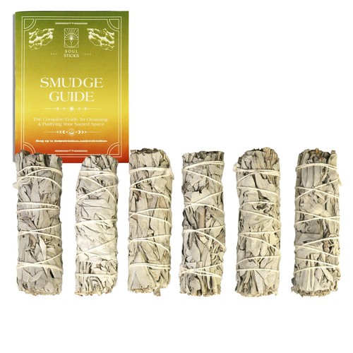 Sage smudge sticks - smudge, 4"