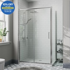 1200 x 800mm Sliding Shower
