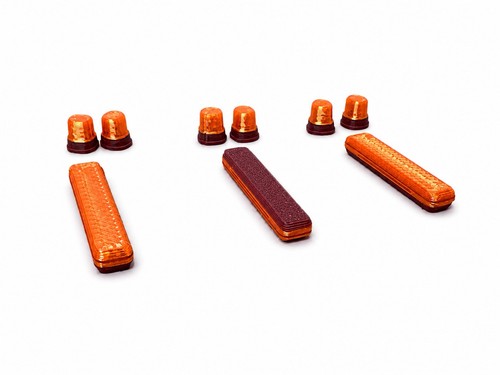 Scale burgundy orange - scale, &