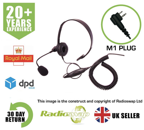 Lightweight boom headset fits - boom,