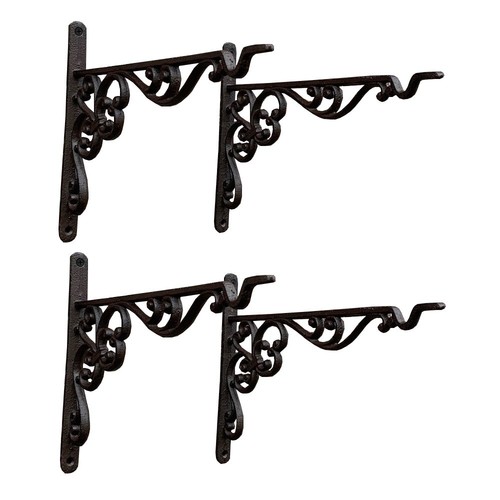 Hanging basket brackets - 4,