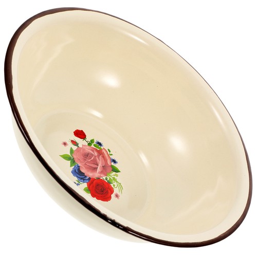 Vintage enamel basin - basin, household