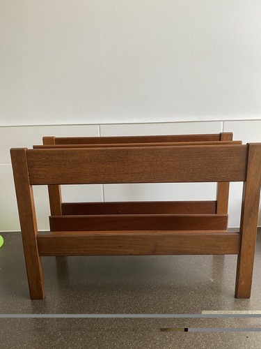 Teak magazine rack - teak,