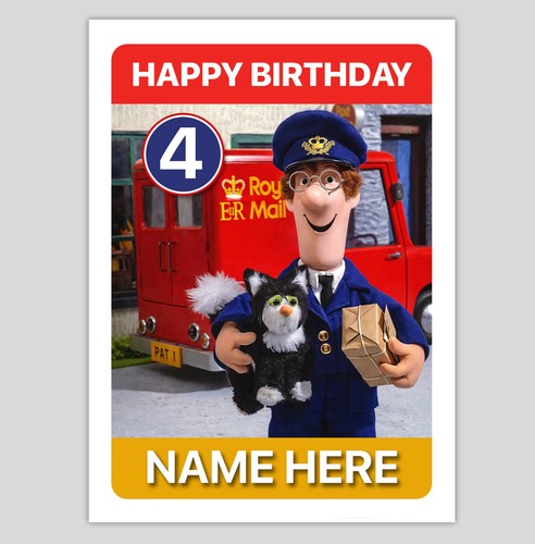 Postman pat personalised - pat,